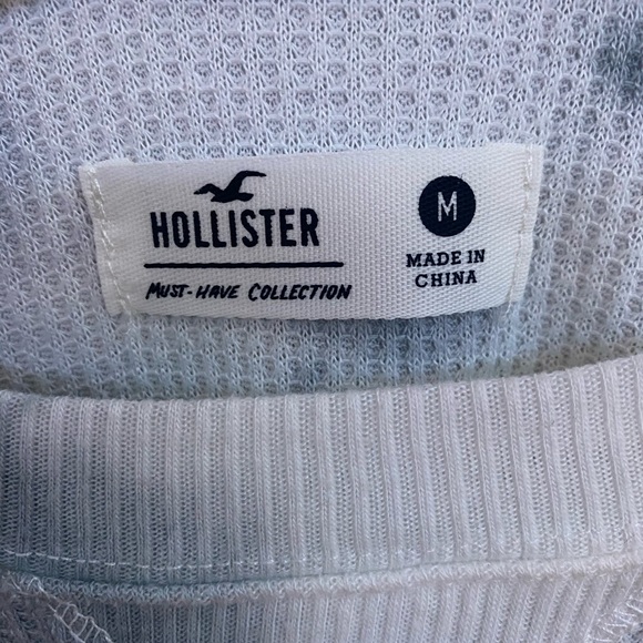 hollister waffle long sleeve tee - Picture 3 of 4